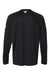 Columbia 212472 Mens PFG Terminal Tackle Long Sleeve Crewneck T-Shirt Black/Cool Grey Flat Back