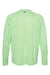 Columbia 212472 Mens PFG Terminal Tackle Long Sleeve Crewneck T-Shirt Key West Green/Cool Grey Flat Back