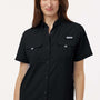 Columbia Womens PFG Bahama UPF 50+ Short Sleeve Button Down Shirt w/ Double Pockets - Black - Coming Soon