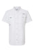 Columbia 212473 Womens PFG Bahama Short Sleeve Button Down Shirt w/ Double Pockets White Flat Front