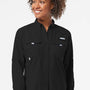 Columbia Womens PFG Bahama UPF 50+ Long Sleeve Button Down Shirt w/ Double Pockets - Black - Coming Soon