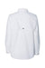 Columbia 212474 Womens PFG Bahama Long Sleeve Button Down Shirt w/ Double Pockets White Flat Back
