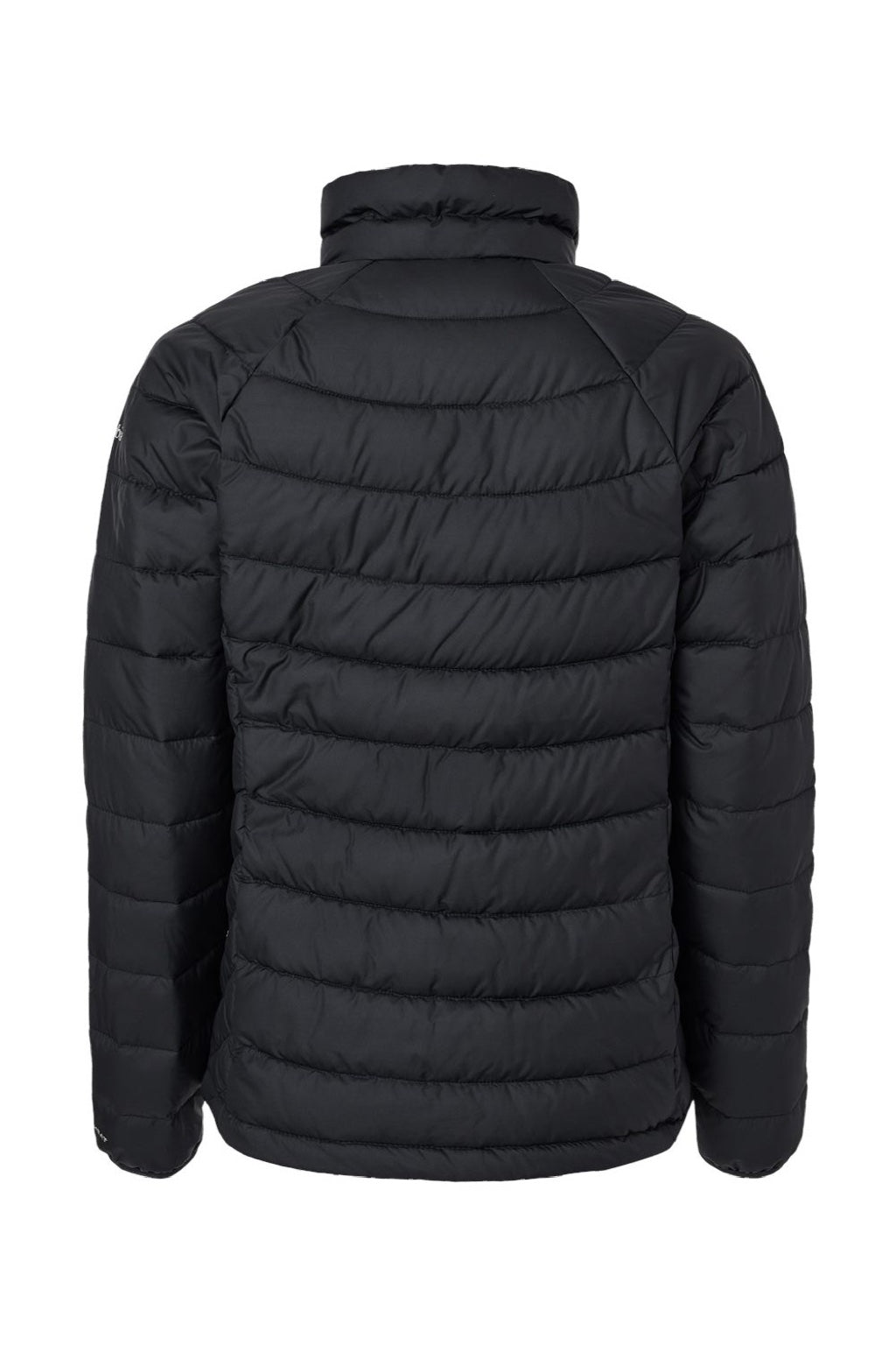 Columbia 212490 Womens Powder Lite II Full Zip Jacket Black Flat Back