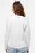 Columbia 212485 Womens PFG Tidal II Long Sleeve Crewneck T-Shirt White/Cirrus Grey Model Back
