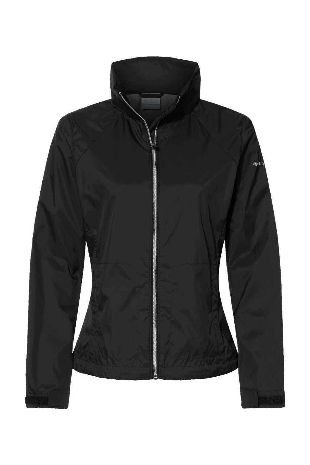 Columbia 212494 Womens Switchback III Full Zip Jacket Black Flat Front