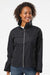 Columbia 212494 Womens Switchback III Full Zip Jacket Black Model Front
