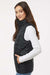 Columbia 212492 Womens Powder Lite Full Zip Vest Black Model Side