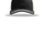 Richardson Hats Mens Champ Snapback Trucker Hat - Black/Birch - NEW