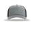 Richardson Hats 112FPC Mens Champ Snapback Trucker Hat Heather Grey/Black Flat Front