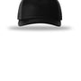 Richardson Hats Mens 5 Panel Snapback Trucker Hat - Black