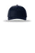 Richardson Hats 112FP Mens 5 Panel Snapback Trucker Hat Navy Blue Flat Front