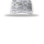 Richardson Hats Mens Printed Snapback Trucker Hat - Blizzard Duck Camo/White