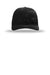 Richardson Hats 112PT Mens Tactical Snapback Trucker Hat Multicam Black/Black Flat Front