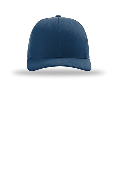 Richardson Hats 112 Mens Snapback Trucker Hat Light Blue Flat Front