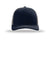 Richardson Hats 112 Mens Snapback Trucker Hat Navy Blue/Charcoal Grey Flat Front