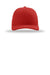 Richardson Hats 112 Mens Snapback Trucker Hat Red Flat Front