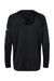 Columbia 212482 Mens PFG Terminal Tackle Long Sleeve Hooded T-Shirt Hoodie Black/Cool Grey Flat Back