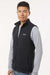 Columbia 209575 Mens Alto Pass Fleece Full Zip Vest Black Model Side