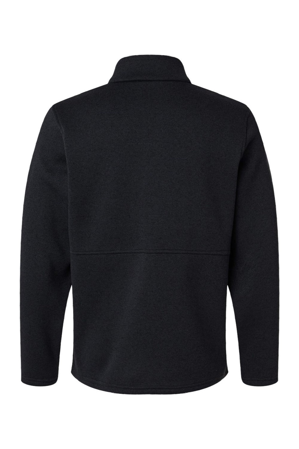 Columbia 209574 Mens Alto Pass Fleece Full Zip Sweatshirt w/ Pockets Black Flat Back