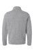 Columbia 209574 Mens Alto Pass Fleece Full Zip Sweatshirt w/ Pockets Heather City Grey Flat Back