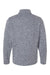 Columbia 209574 Mens Alto Pass Fleece Full Zip Sweatshirt w/ Pockets Heather Dark Mountain Blue Flat Back