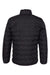 Columbia 208624 Mens Delta Ridge II Down Full Zip Jacket Black Flat Back