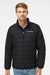 Columbia 208624 Mens Delta Ridge II Down Full Zip Jacket Black Model Front