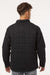 Columbia 205472 Mens Landroamer Quilted Snap Down Shirt Jacket Black Model Back