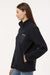 Columbia 209927 Womens West Bend II Full Zip Jacket Black Model Side