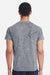 Colortone 1300 Mens Mineral Wash Short Sleeve Crewneck T-Shirt Mineral Grey Model Back