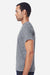 Colortone 1300 Mens Mineral Wash Short Sleeve Crewneck T-Shirt Mineral Grey Model Side