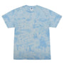 Colortone Mens Crystal Wash Short Sleeve Crewneck T-Shirt - Crystal Carolina Blue - New