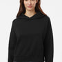 Independent Trading Company Womens California Wave Wash Sunday Hooded Sweatshirt Hoodie - Black - New