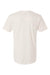 LAT 6901ECO Mens Eco Jersey Short Sleeve Crewneck T-Shirt Eggshell White Flat Back