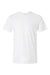 LAT 6901ECO Mens Eco Jersey Short Sleeve Crewneck T-Shirt White Flat Front