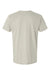 LAT 6904 Mens Bamboo Short Sleeve Crewneck T-Shirt Hazel Flat Back