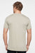 LAT 6904 Mens Bamboo Short Sleeve Crewneck T-Shirt Hazel Model Back