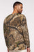 Code Five 3981 Mens Long Sleeve Crewneck T-Shirt RealTree APX Model Back