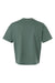 LAT 3520 Mens Relaxed Short Sleeve Crewneck T-Shirt Basil Green Flat Back