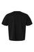 LAT 3520 Mens Relaxed Short Sleeve Crewneck T-Shirt Black Flat Back