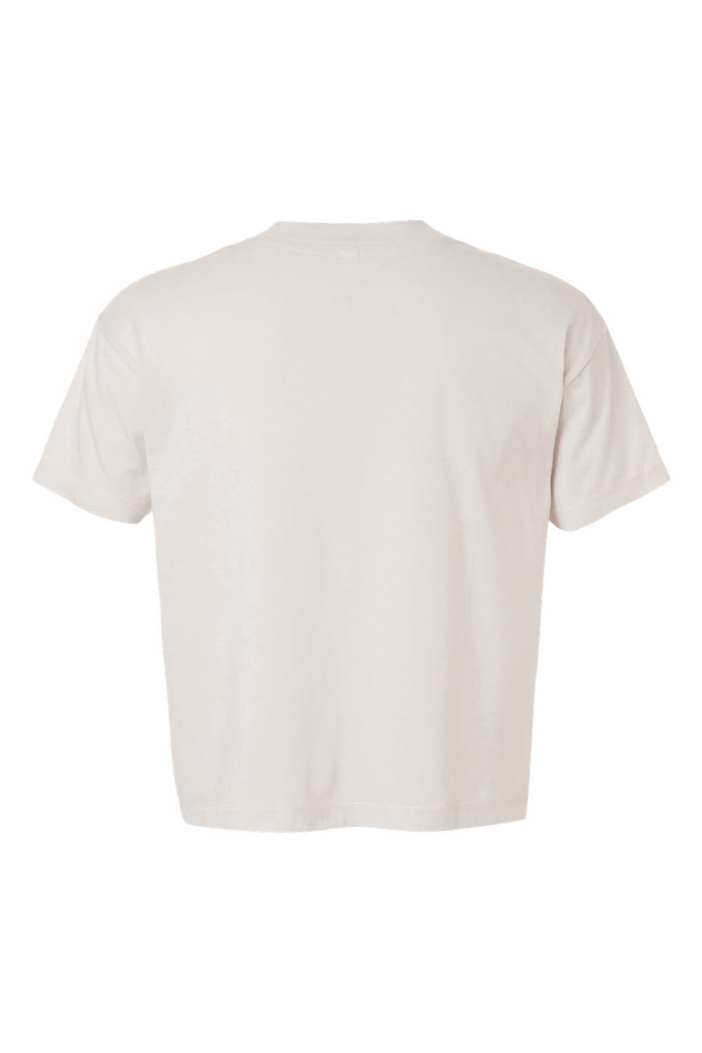 LAT 3520 Mens Relaxed Short Sleeve Crewneck T-Shirt Porcelain Flat Back