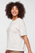 LAT 3520 Mens Relaxed Short Sleeve Crewneck T-Shirt Porcelain Model Side