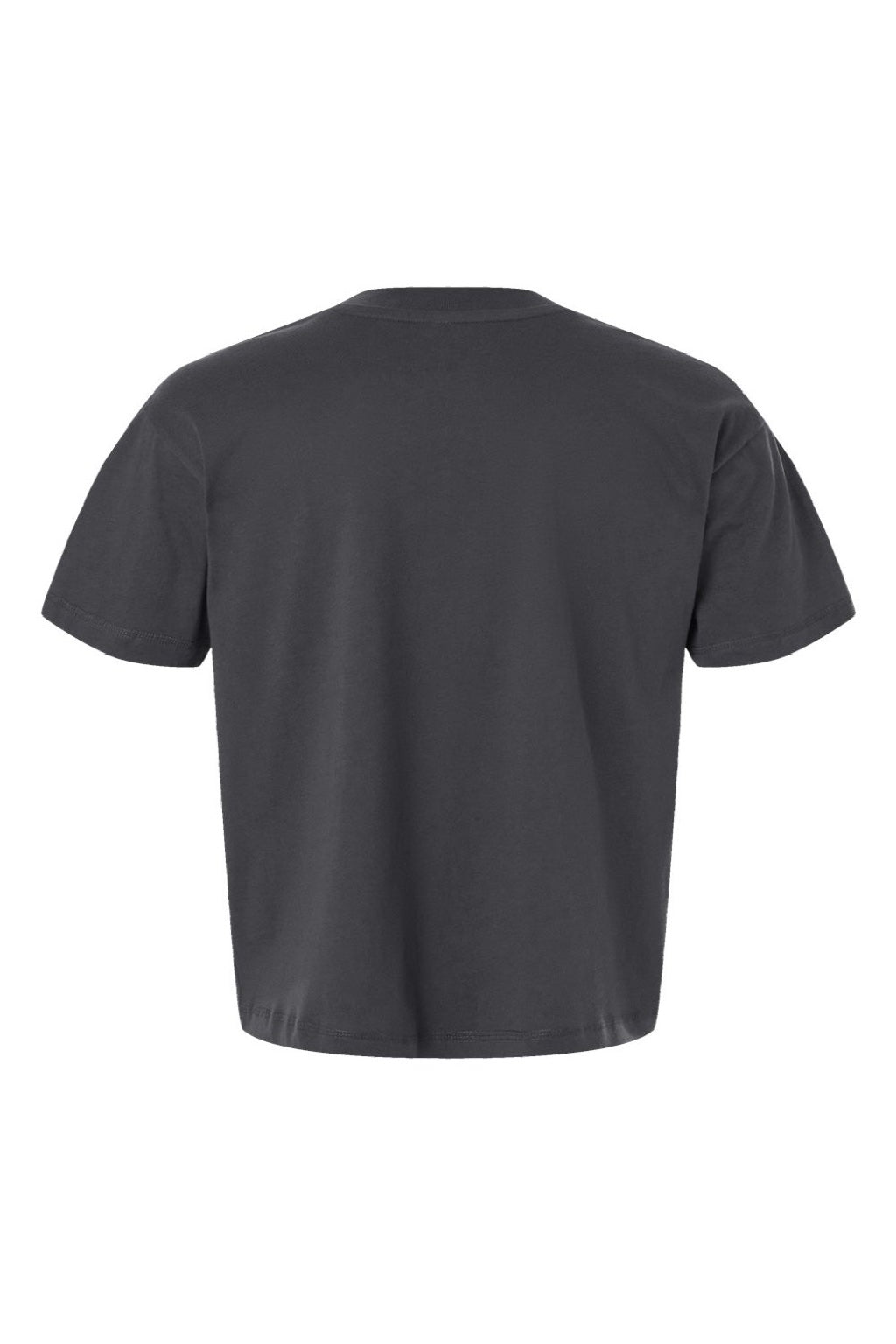 LAT 3520 Mens Relaxed Short Sleeve Crewneck T-Shirt Slate Grey Flat Back