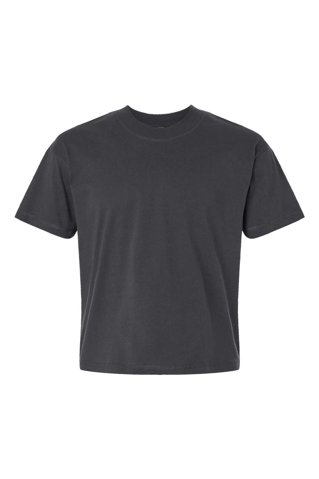 LAT 3520 Mens Relaxed Short Sleeve Crewneck T-Shirt Slate Grey Flat Front