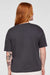 LAT 3520 Mens Relaxed Short Sleeve Crewneck T-Shirt Slate Grey Model Back