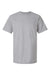 Tultex 299 Mens Street Short Sleeve Crewneck T-Shirt Heather Grey Flat Front