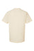 Tultex 299 Mens Street Short Sleeve Crewneck T-Shirt Natural Flat Back