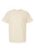 Tultex 299 Mens Street Short Sleeve Crewneck T-Shirt Natural Flat Front