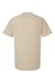 Tultex 299 Mens Street Short Sleeve Crewneck T-Shirt Sand Brown Flat Back