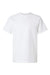 Tultex 299 Mens Street Short Sleeve Crewneck T-Shirt White Flat Front